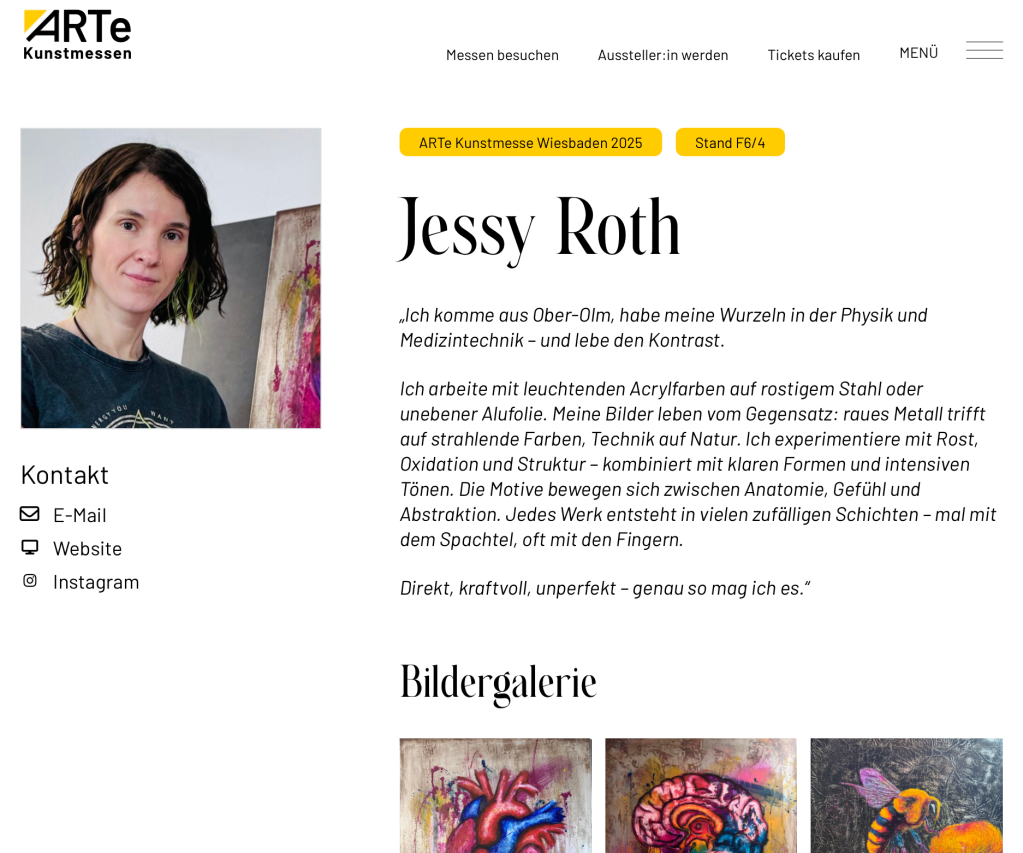 Meine Erste Kunstmesse: ARTe Wiesbaden&nbsp;2025